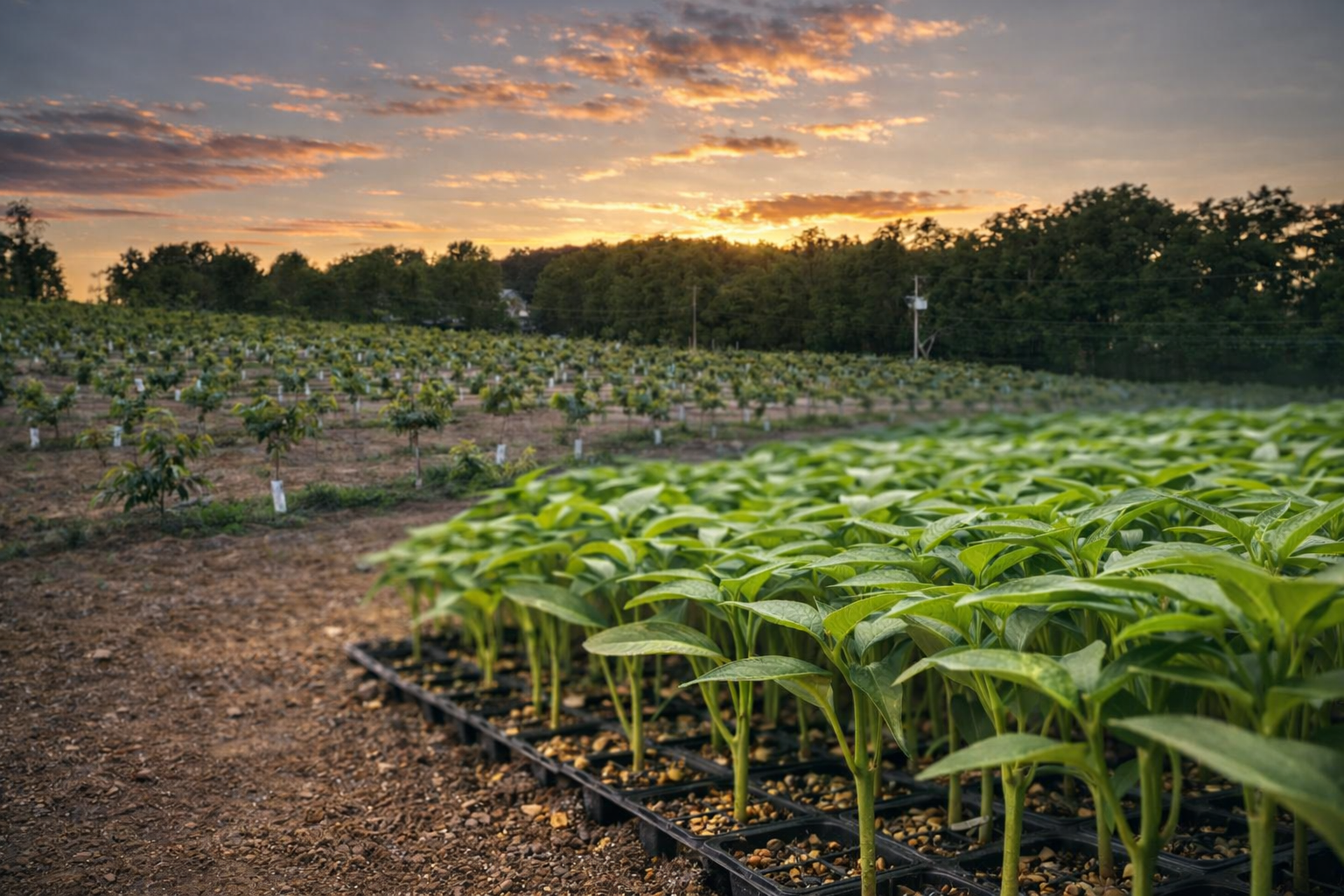 Vegetable Seedling & Fruit Sapling